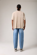 Yıpratma Yıkamalı T- shirt