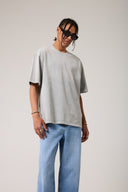 Yıpratma Yıkamalı T- shirt