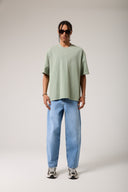 Yıpratma Yıkamalı T- shirt