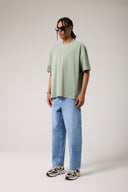 Yıpratma Yıkamalı T- shirt